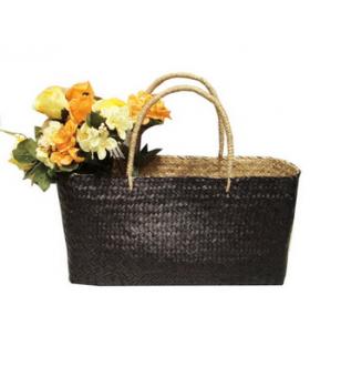 Black Seagrass Hand-bag BB4-0044/16