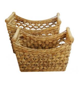 Water Hyacinth Basket set 2 BB5-1646