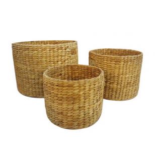 Water Hyacinth Basket set 3 BB51821