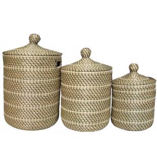 Seagrass Basket set 3