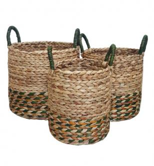 Water Hyacinth Basket BB5-HKBB5/3
