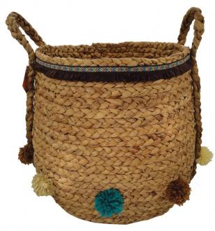 Water Hyacinth Basket BB5-0091-16