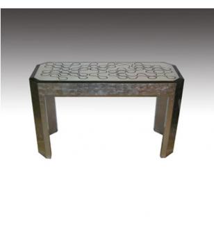 Lacquer chair & table BB01094