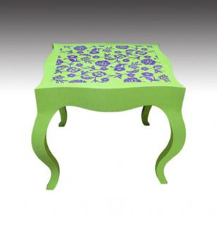 Lacquer chair / table  BB01105