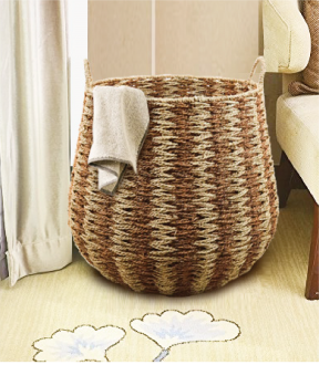 Seagrass baskets with handle BB42301
