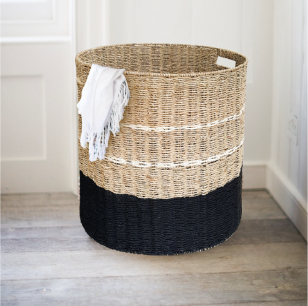 Seagrass baskets with handle BB40249