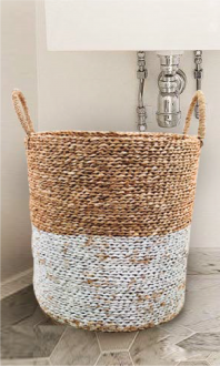 Seagrass baskets with handle BB42306