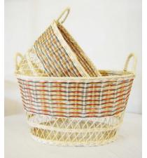 Set 2 Rattan Baskets