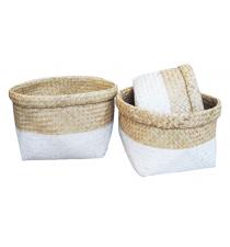 Seagrass Basket BB4-0230/16WHITE