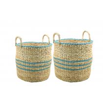 Water Hyacinth Laundry Basket BB5_155115818