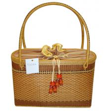 Bamboo bag with lining BB34004