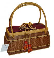 Bamboo bag with lining BB34005