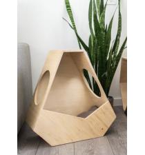Wood Pet house Basket BB05001