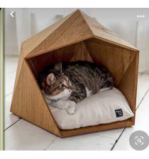 Wood Pet house Basket BB05011