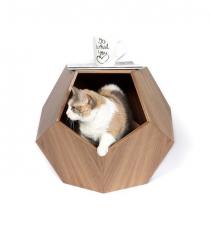 Wood Pet house Basket BB05004